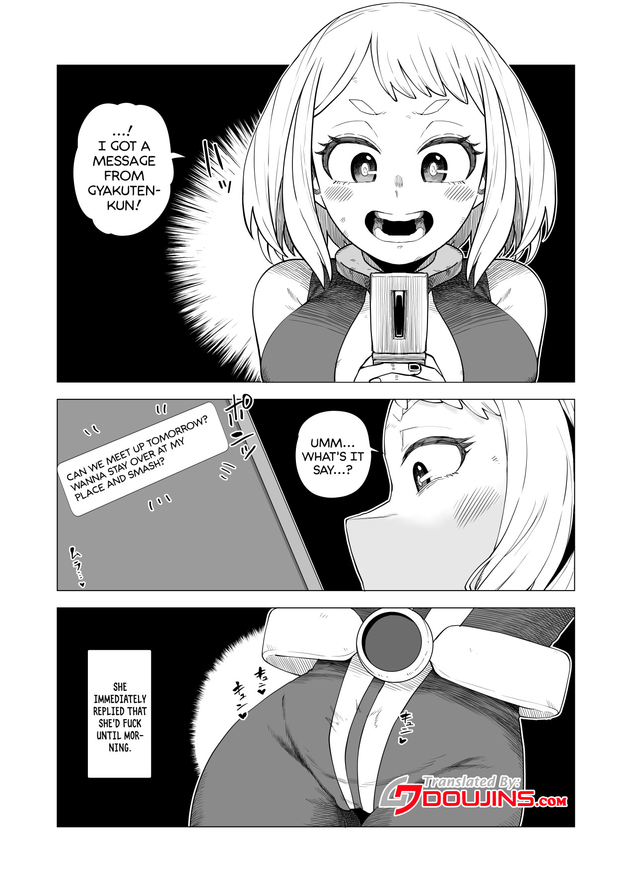 Hentai Manga Comic-Inverted Morality Hero Academia ~ Ochako's Case-Read-1